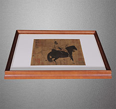 屏边书画装裱配框服务案例