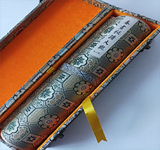 屏边书画装裱案例